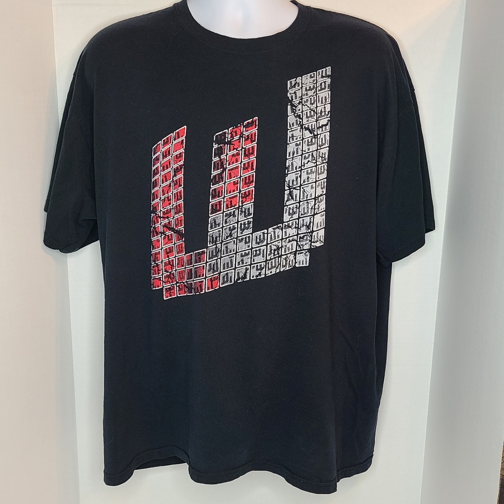 2011 Winter Jam Tour Tee Double-Sided Newsboys Sidewalk Prophets